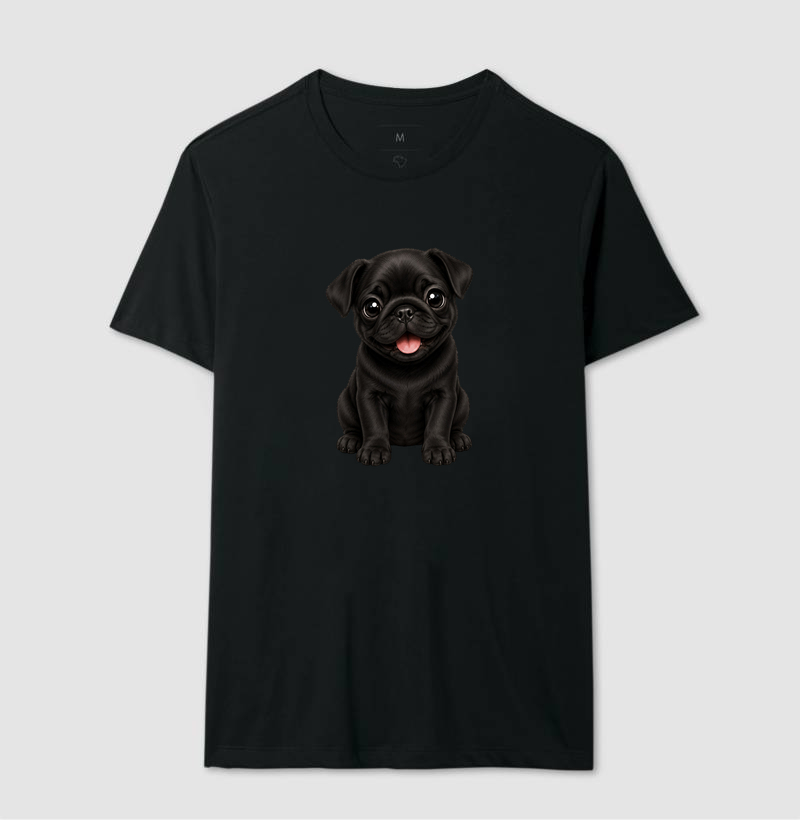 Pug Preto - Desenho Animado - Imagem 2