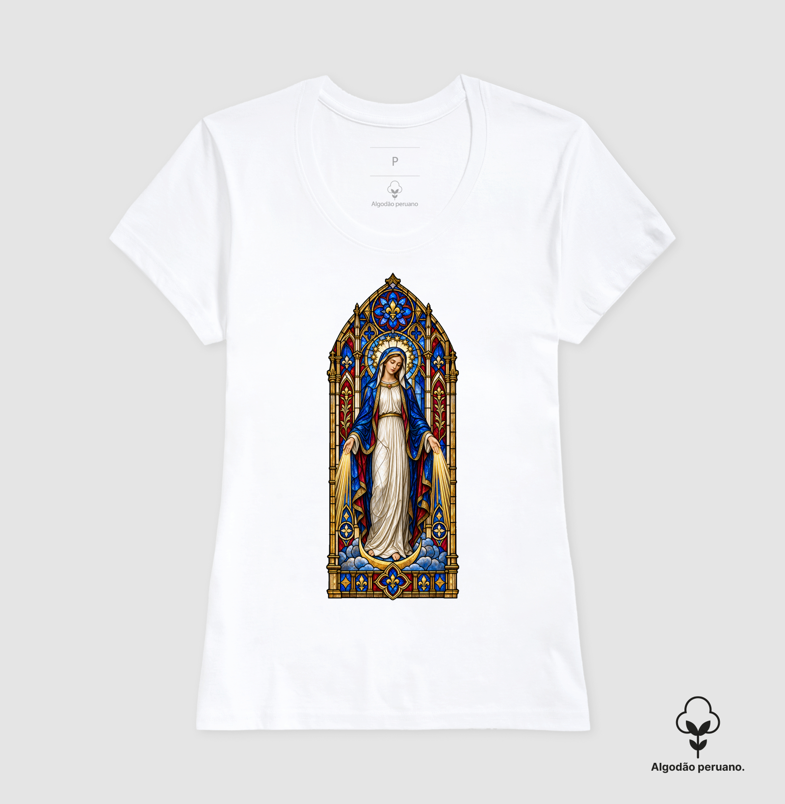 Nossa Senhora das Graças - Vitral - Imagem 7