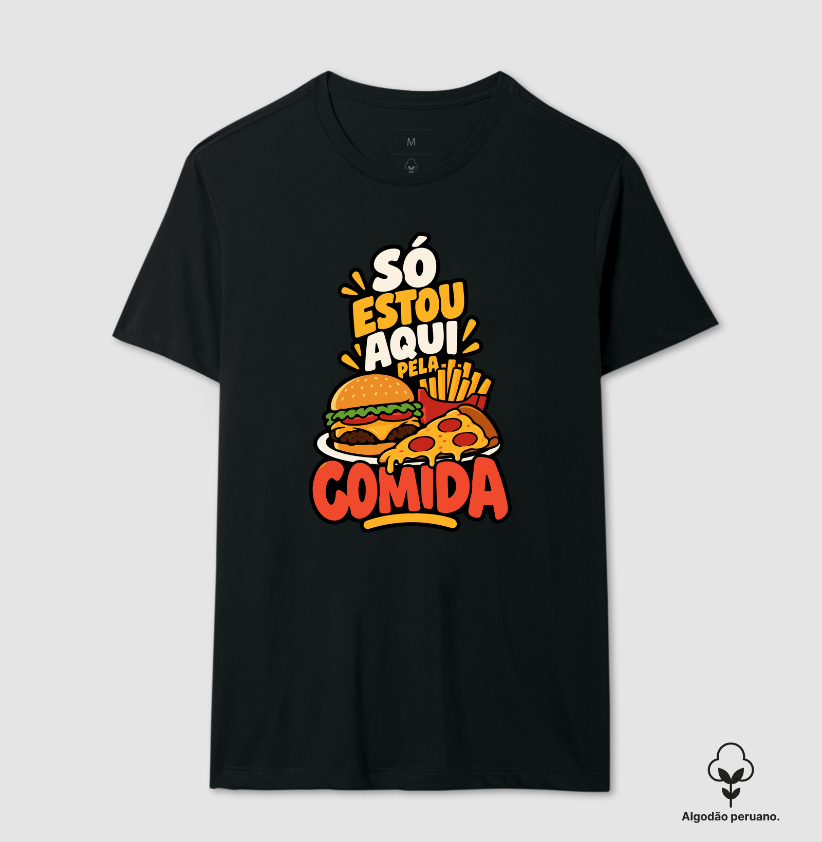 Só Estou Aqui pela Comida – Hambúrguer e Pizza - Imagem 2