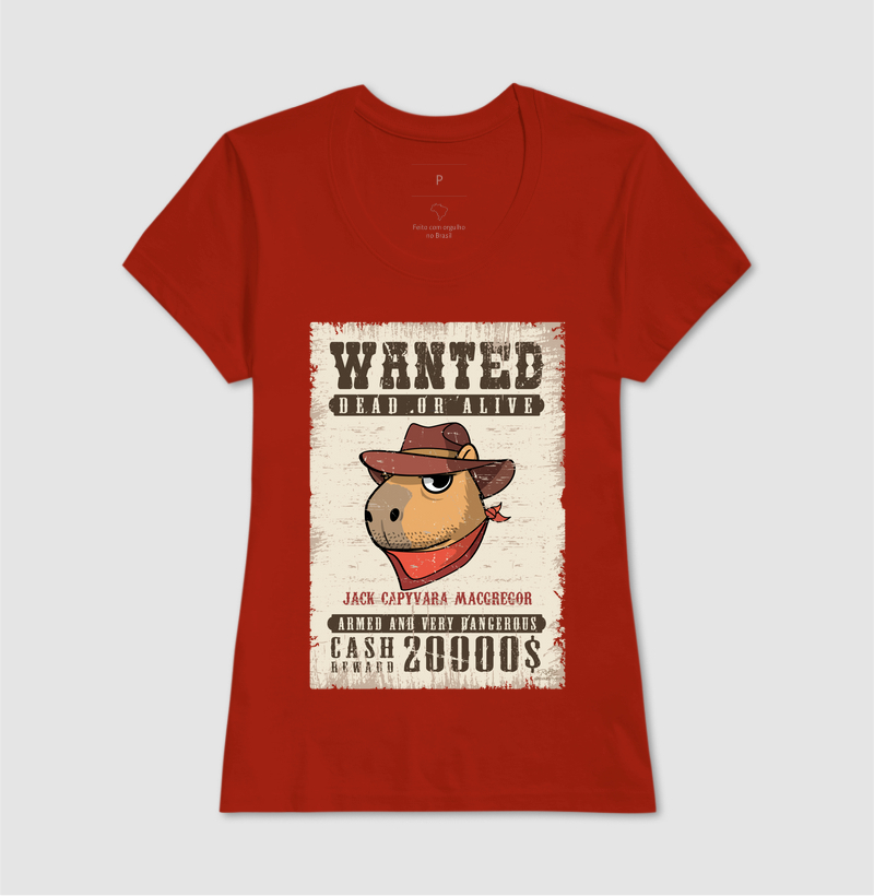 Camiseta Wanted Capivara - Imagem 11