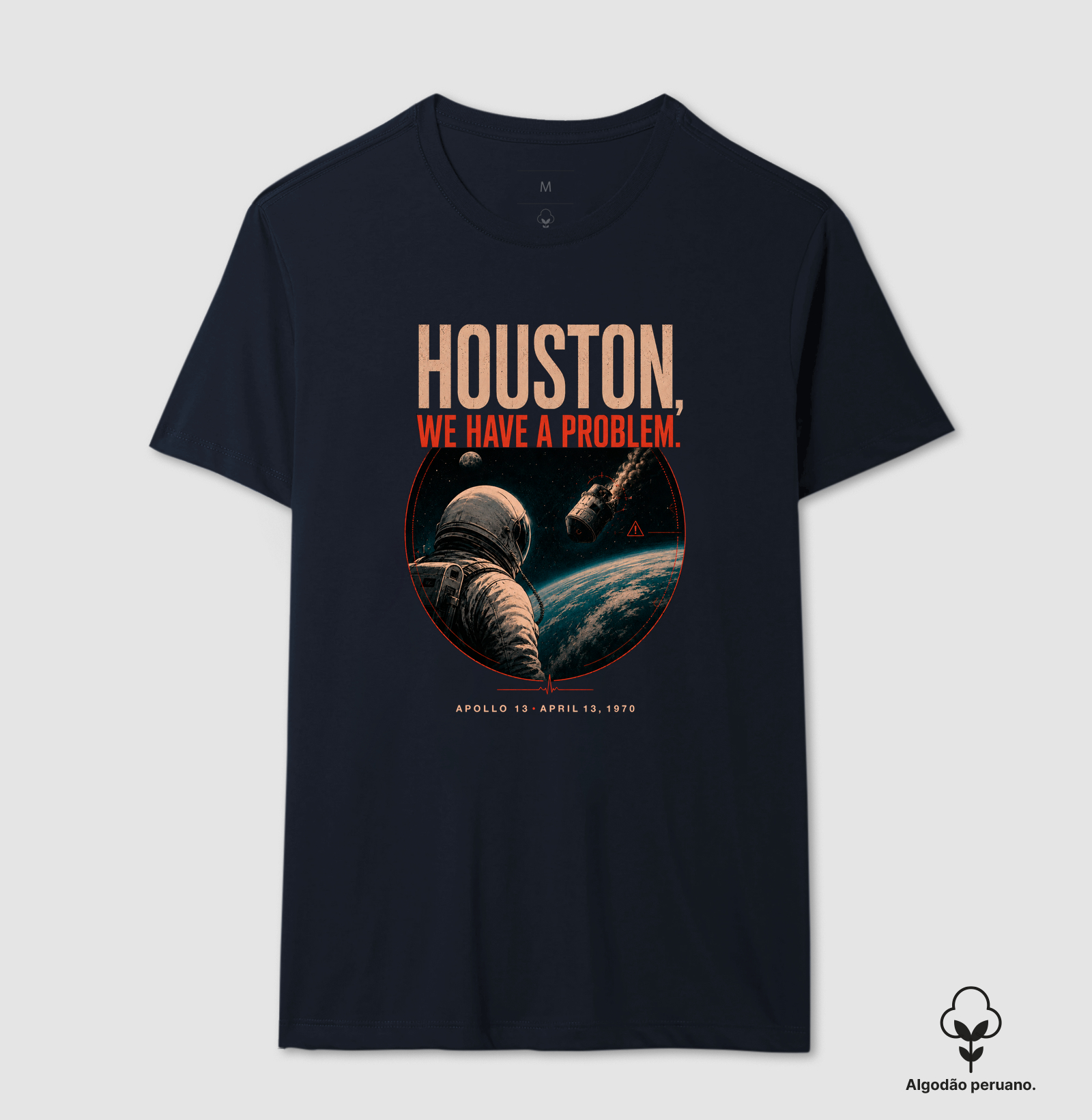 Camiseta - "We have a problem" - Imagem 7