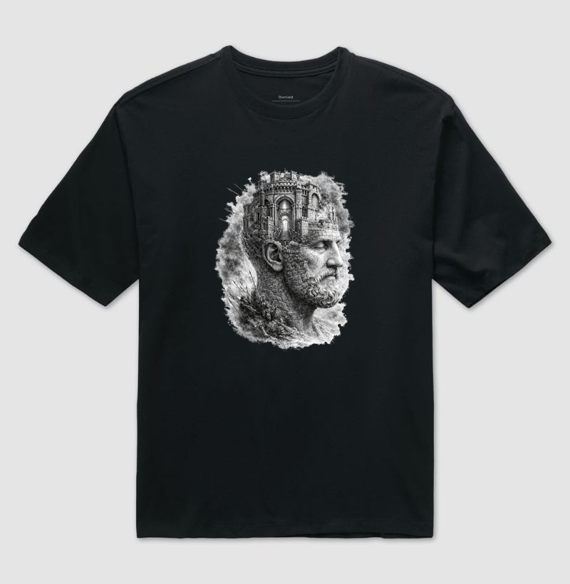 Camiseta Estoicismo "The Old Man and the Ruined Castle" - Imagem 2