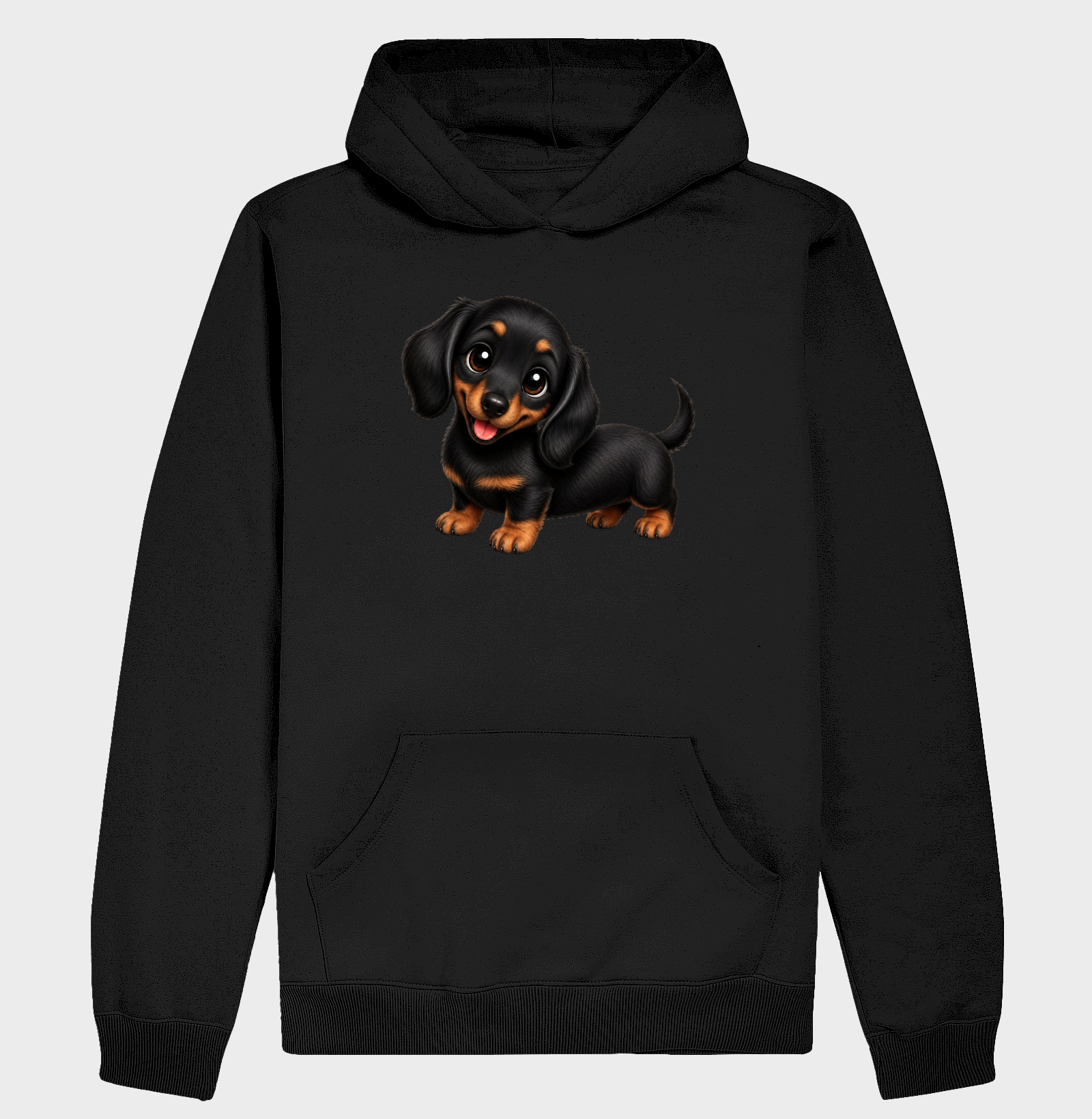 Dachshund Preto - Desenho Animado - Imagem 2
