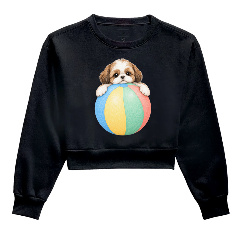 Shih Tzu Filhote Brincando - Imagem 2
