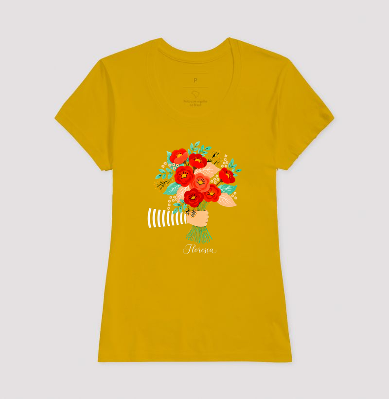 Camiseta Buquê de flores - Imagem 15
