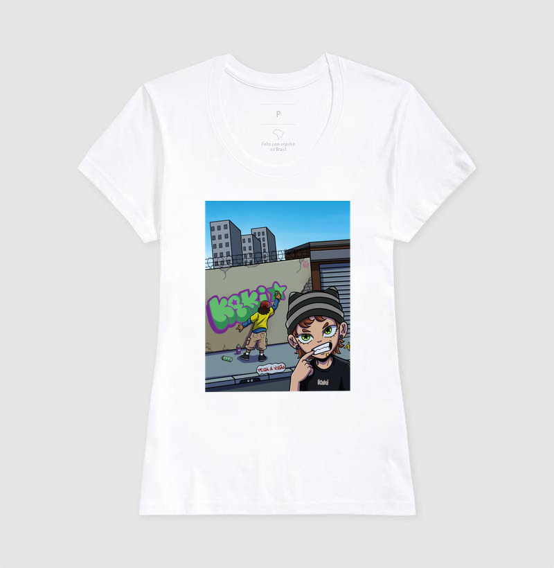 Camiseta Pega a Visão Kaki Regular Fit - Imagem 5