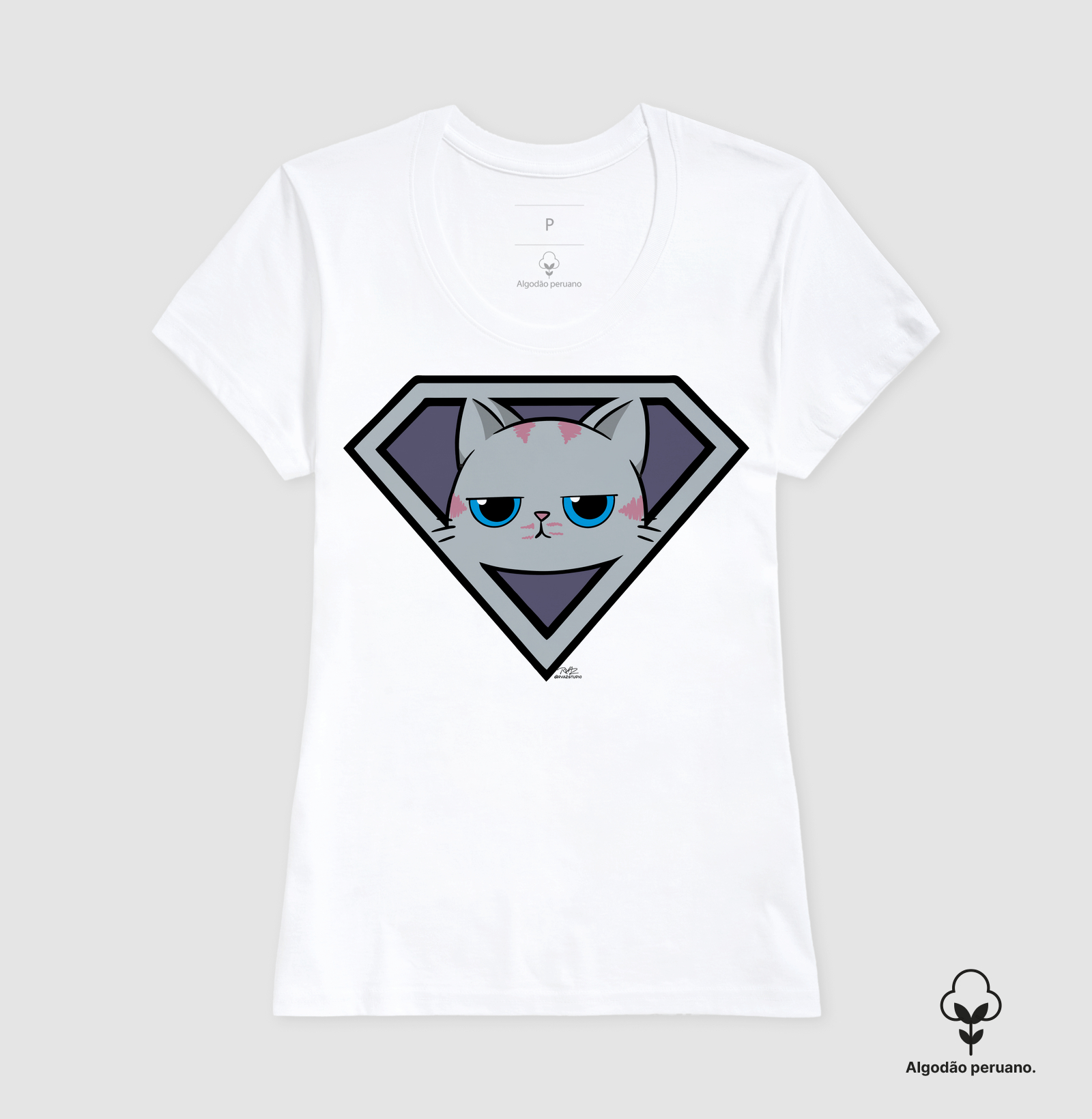 Camiseta Gato Sincero - Imagem 3