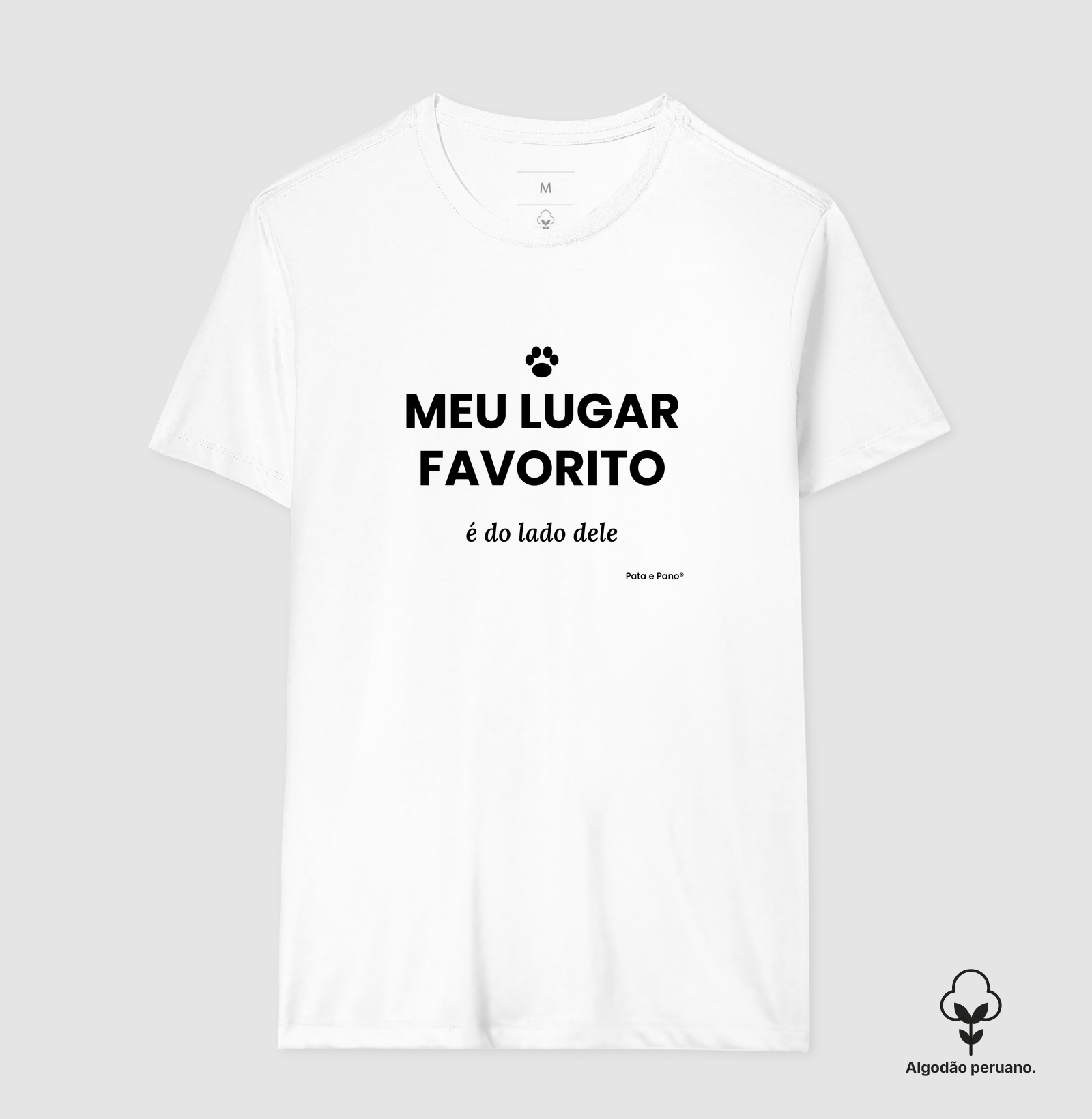 Camiseta Algodão Peruano - Meu Lugar Favorito - Imagem 7