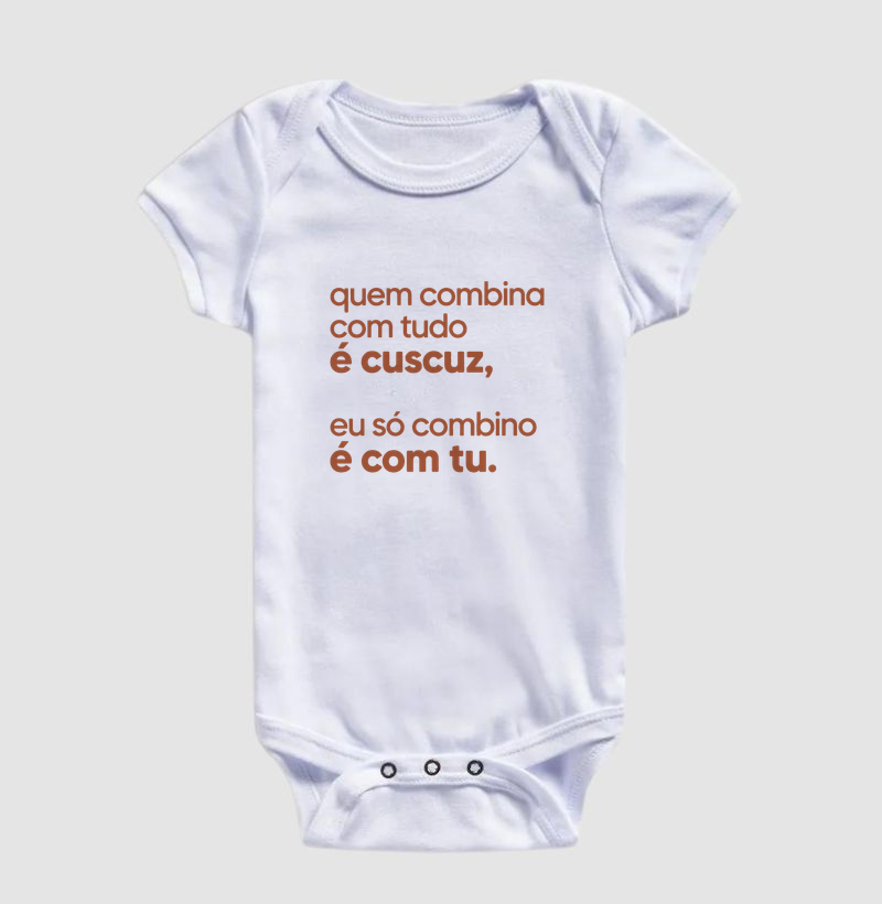 Quem combina com tudo é cuscuz, eu só combino é com tu. - Imagem 3