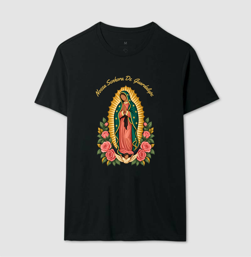 Camiseta Nossa Senhora de Guadalupe — Rosas de Esperança - Imagem 5