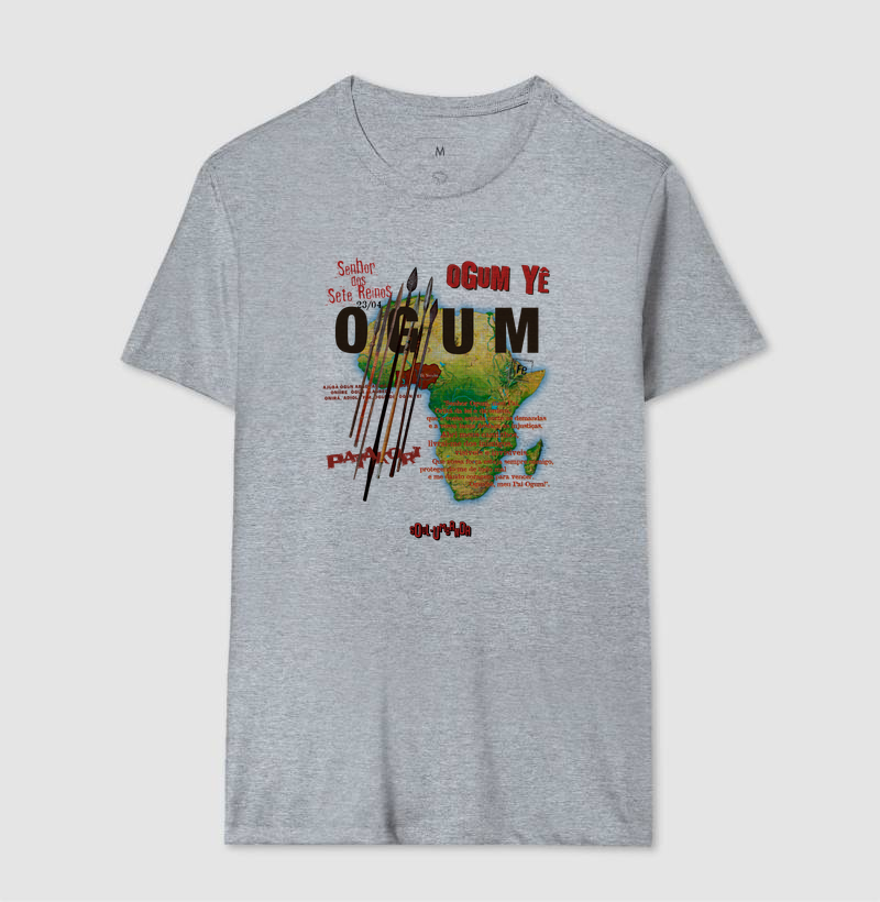 camiseta OGUM oração masculina - Imagem 8