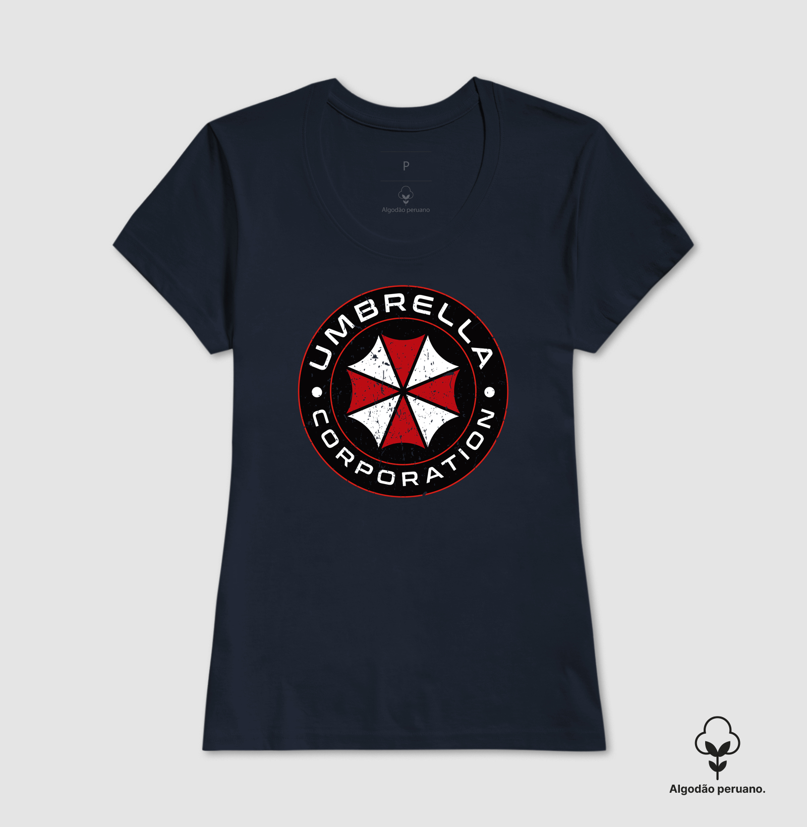 Camiseta Algodão Peruano Projeto Umbrella - Imagem 5