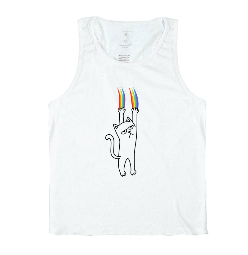 Rainbow Cat — LGBT, Orgulho Gay, Gato Queer, Humor | Ô Bicha! - Imagem 2