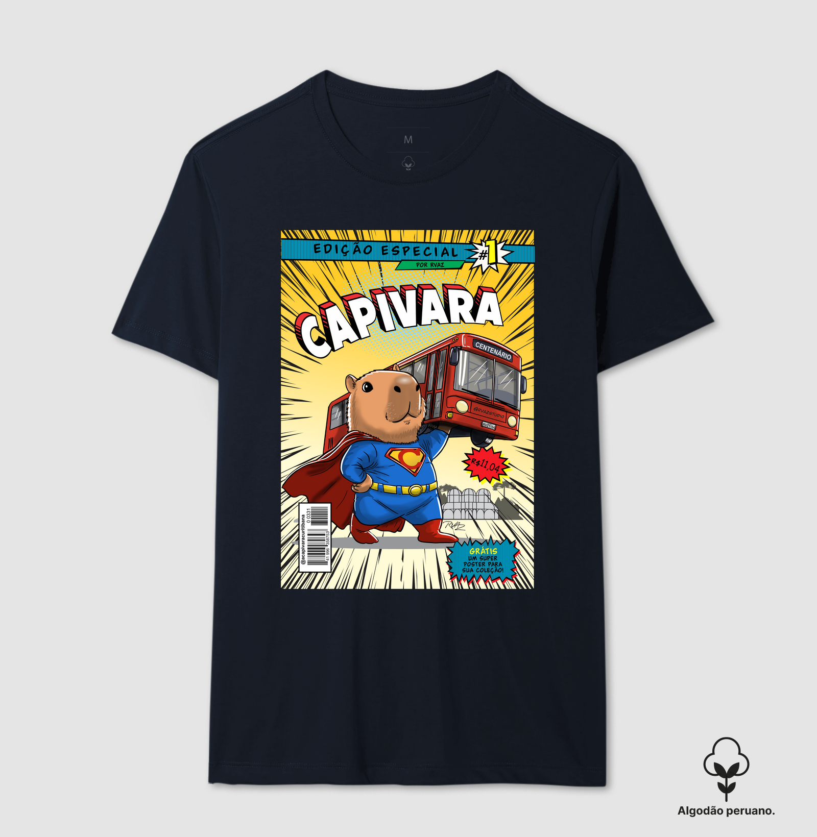 Camiseta Super Capivara - Imagem 3