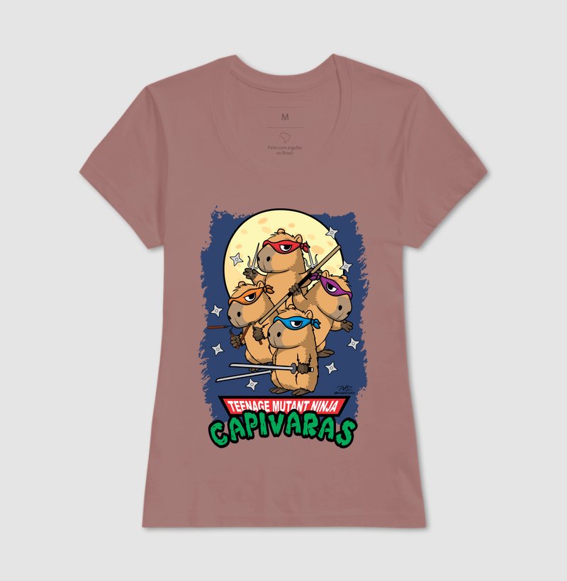 Camiseta Capivaras Ninja - Imagem 17