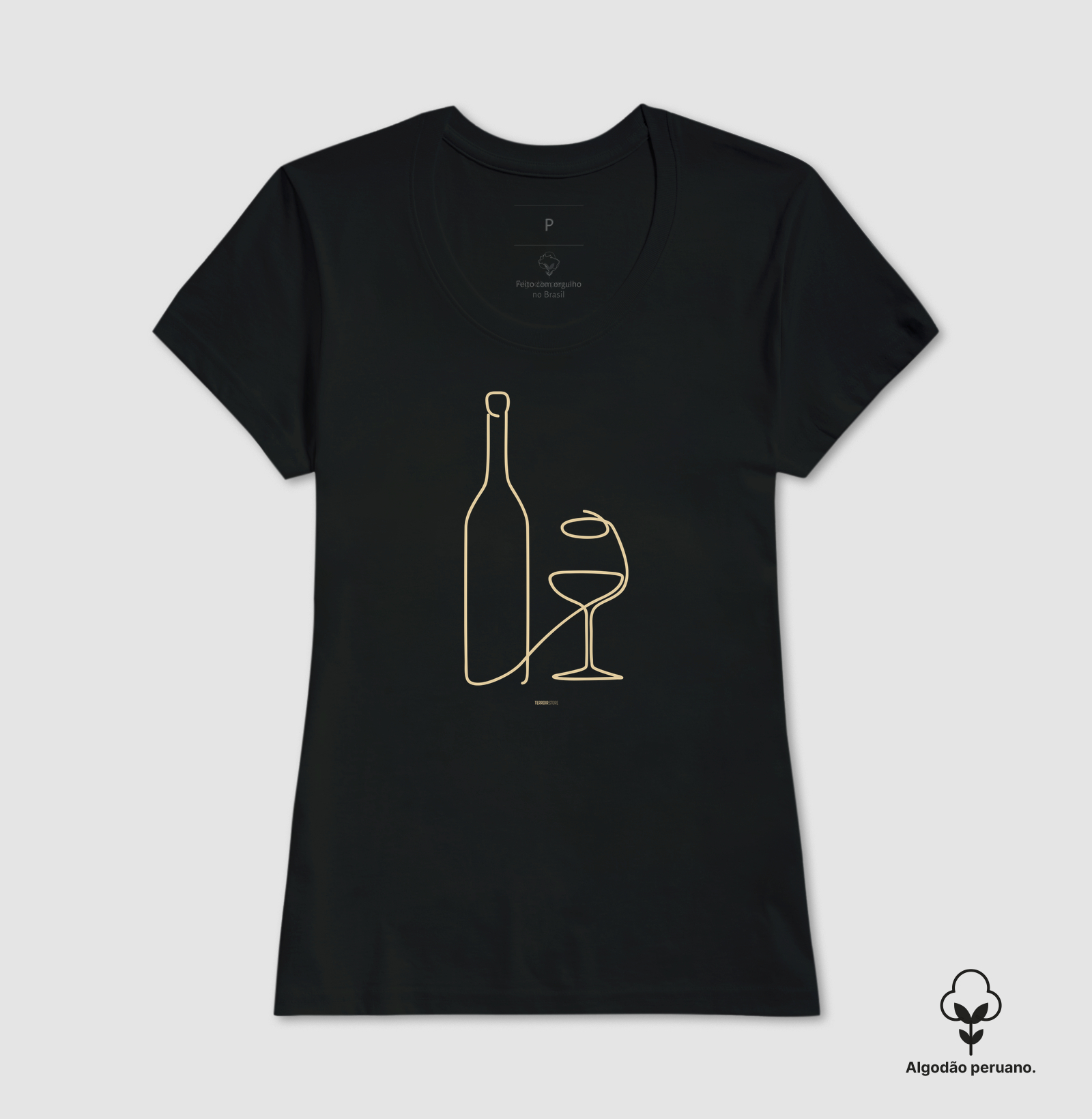Camiseta Vinho - Garrafa & Taça - Imagem 9