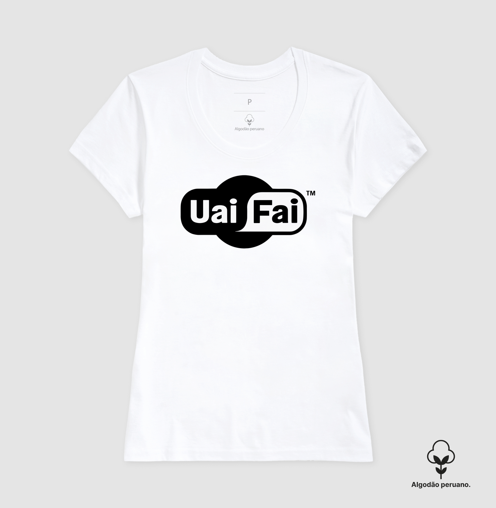 Camiseta Algodão Peruano UaiFai - Imagem 3