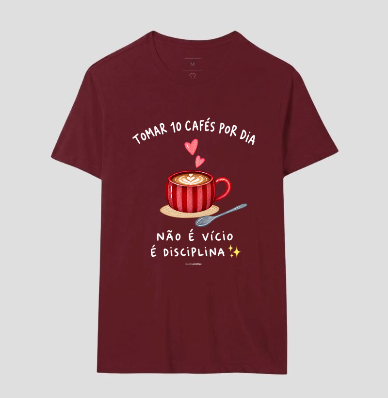Camiseta 10 Cafés por Dia - Imagem 16