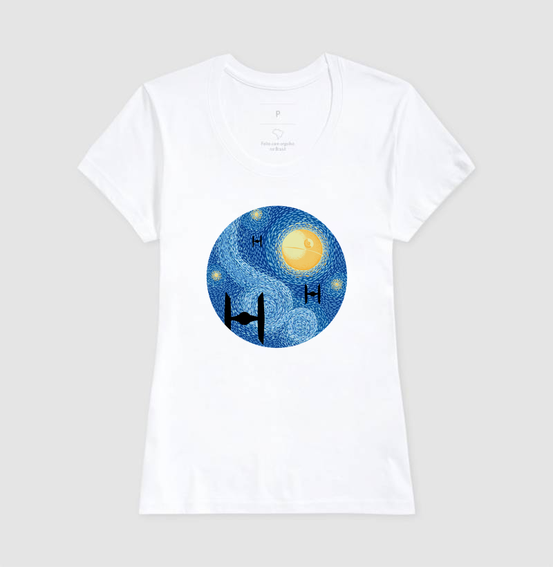 Camiseta Noite Estrelada - Imagem 5