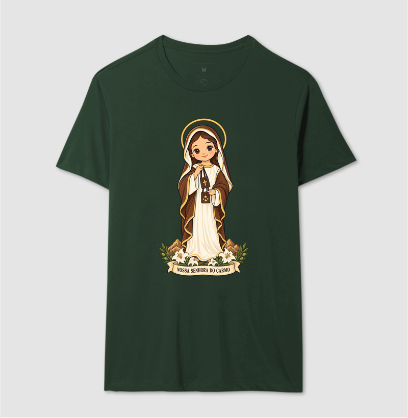 Nossa Senhora do Carmo estilo chibi - Imagem 10