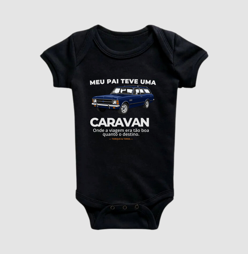 Meu pai teve uma - CARAVAN - azul escuro 1 - Imagem 2