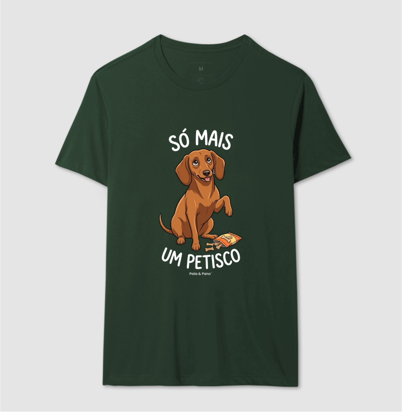 CAMISETA DACHSHUND SALSICHA PETISCO - Imagem 12