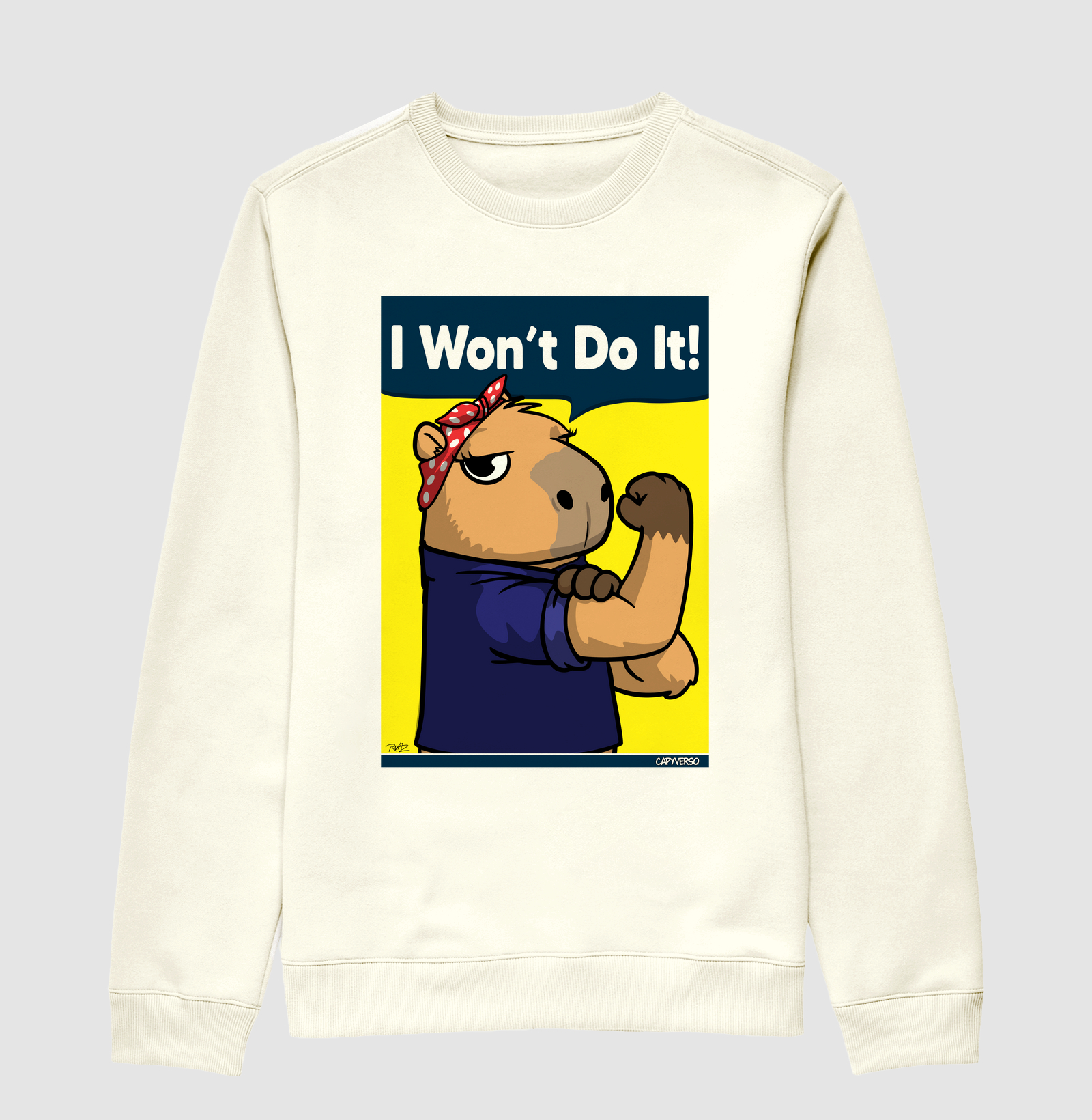 Camiseta Capivara I won’t do it! - Imagem 2