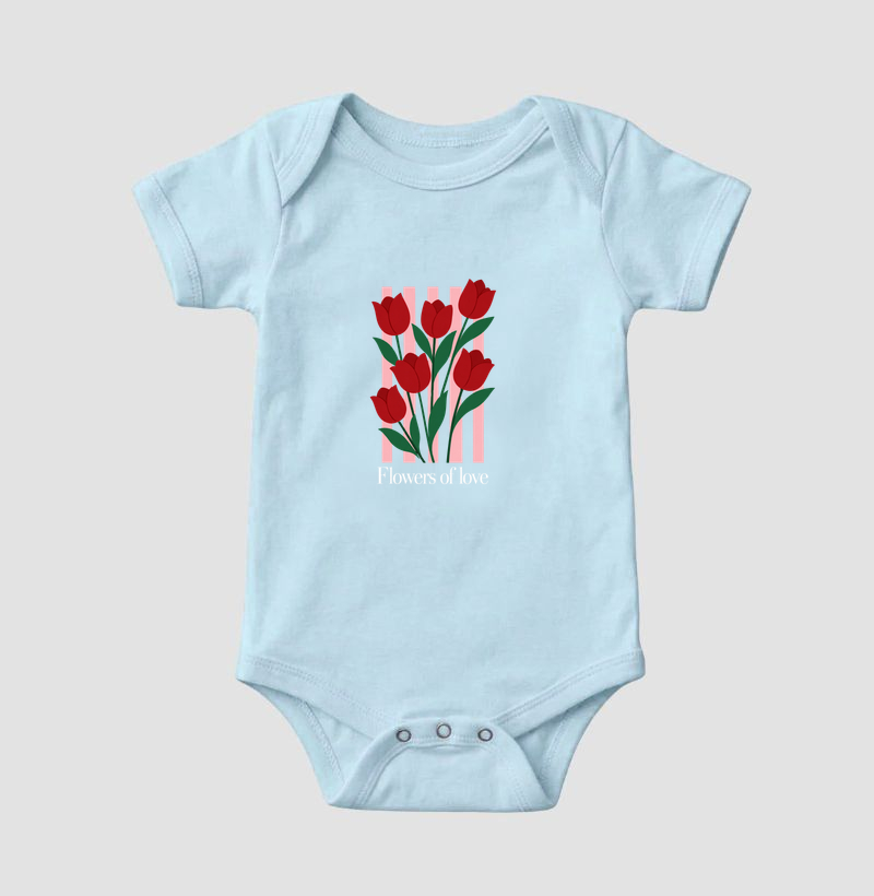 Camiseta Flowers of love - Imagem 4