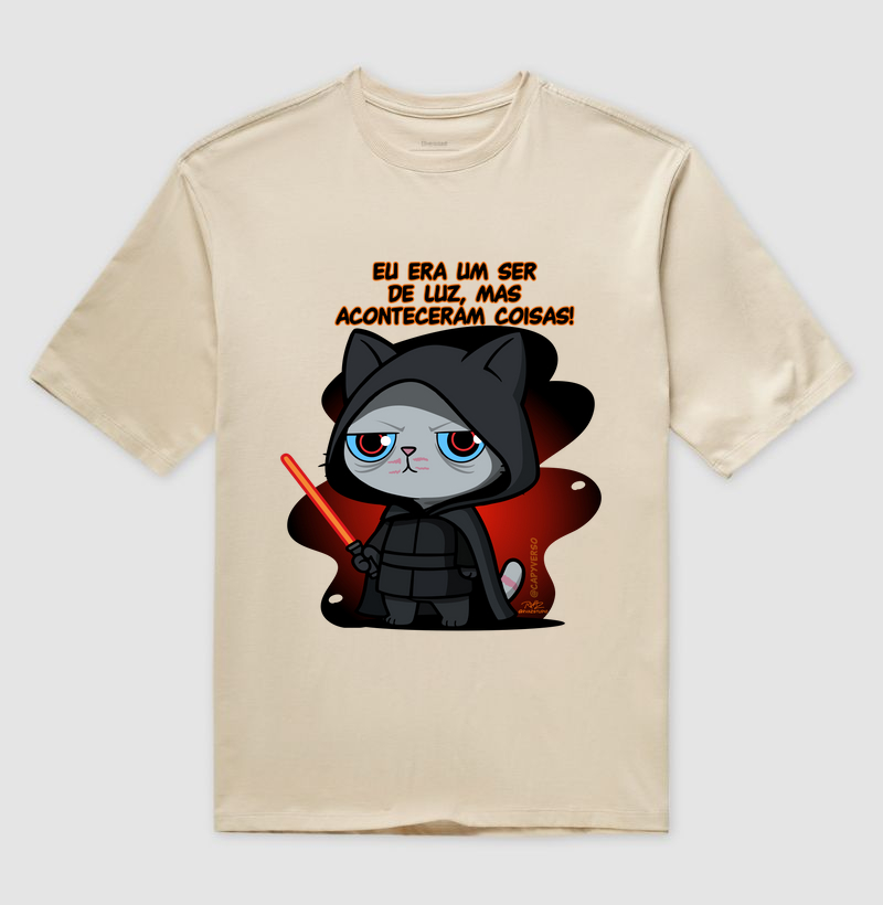 Camiseta Gato Sincero coisas - Imagem 3