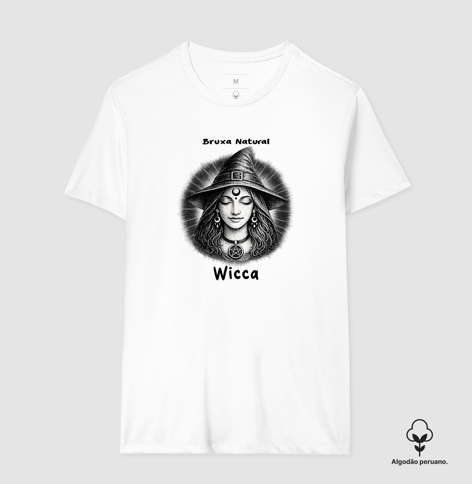 Wicca • Bruxa Natural (algodão peruano) - Imagem 8