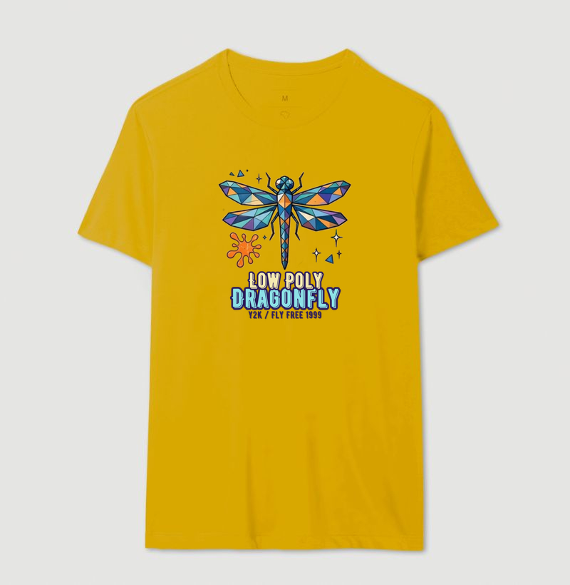 Camiseta Y2K Low Poly Dragonfly - Imagem 14