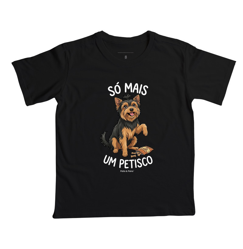 CAMISETA INFANTIL YORKSHIRE PETISCO - Imagem 7