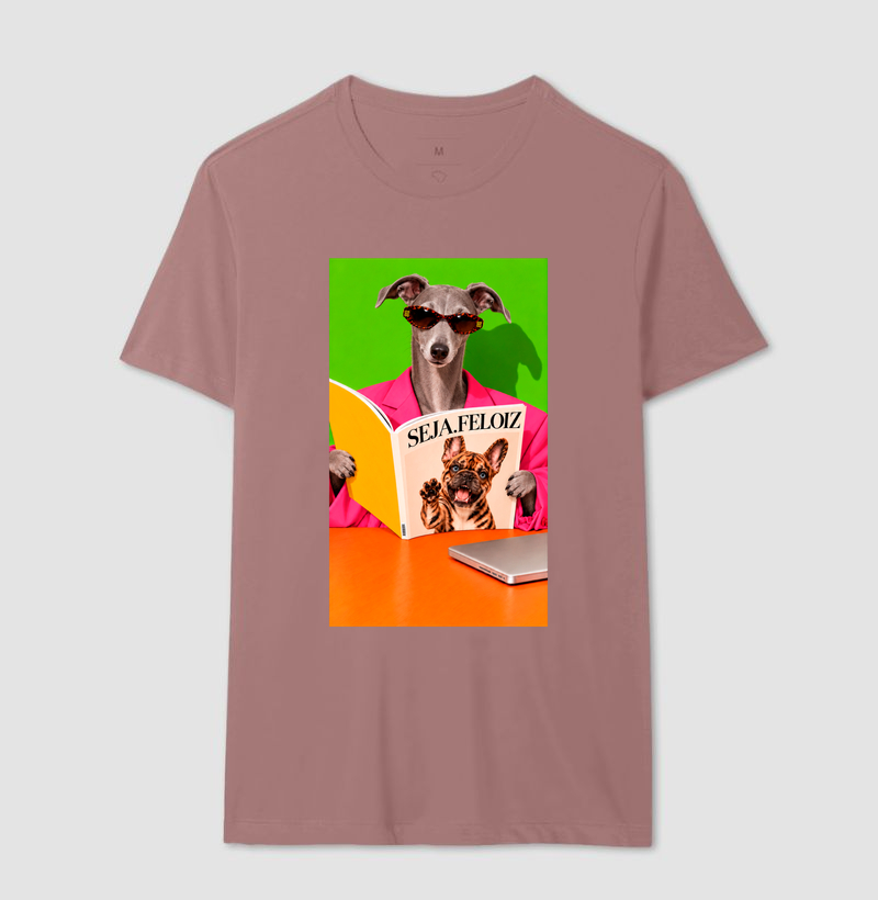 🌟🐾 Estrela de Capa — Galgo Lilac Edition 🕶️✨ - Imagem 12