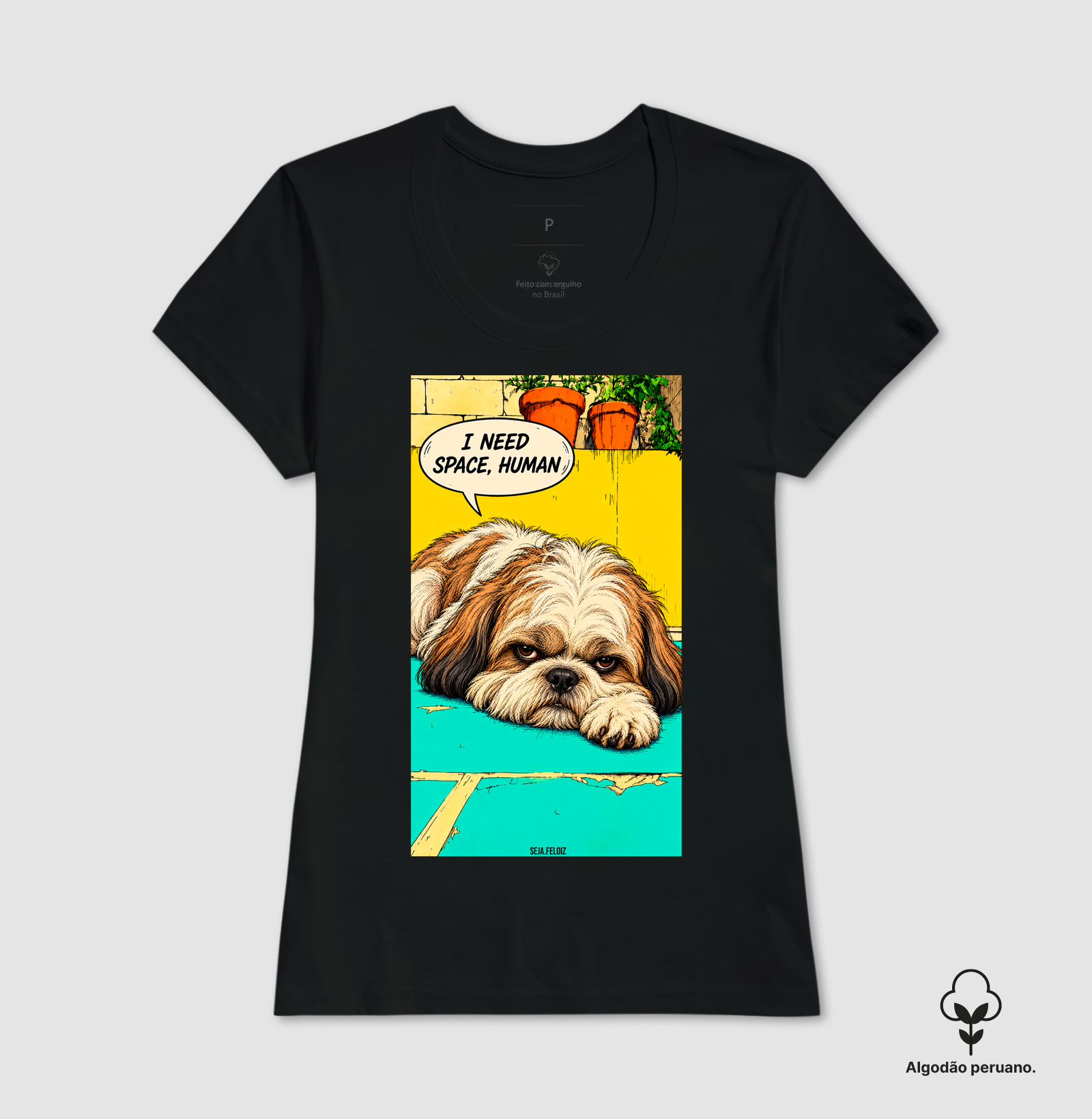 🐶💬 Shih Tzu Edition: I Need Space, Human ✨ - Imagem 3