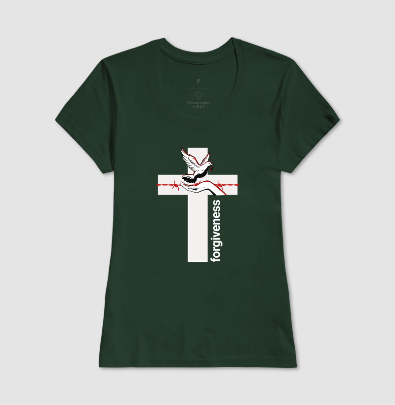 Camiseta Feminina Acinturada Forgiveness - Imagem 4