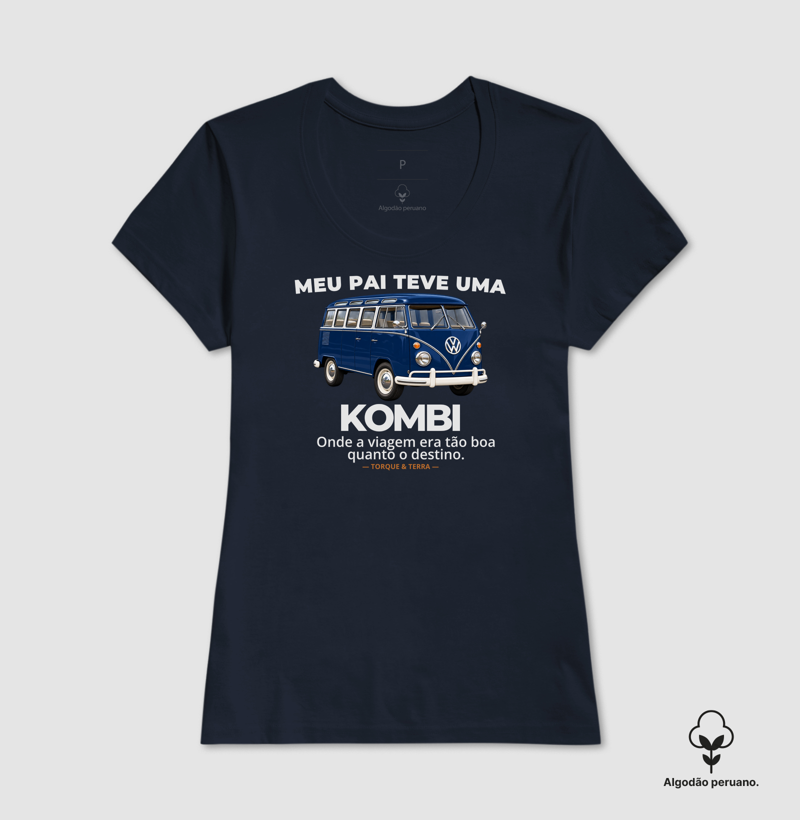Meu pai teve uma - KOMBI - azul escuro - Imagem 6