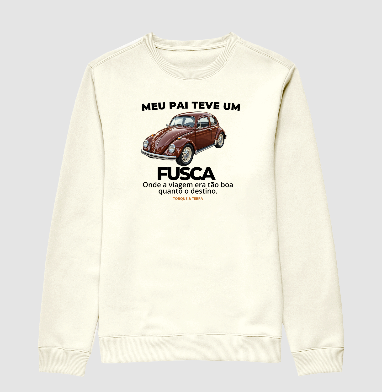 Meu pai teve um - FUSCA - marrom escuro - Imagem 2