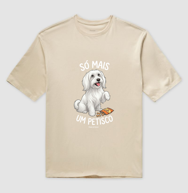 CAMISETA OVERSIZED MALTÊS PETISCO - Imagem 3