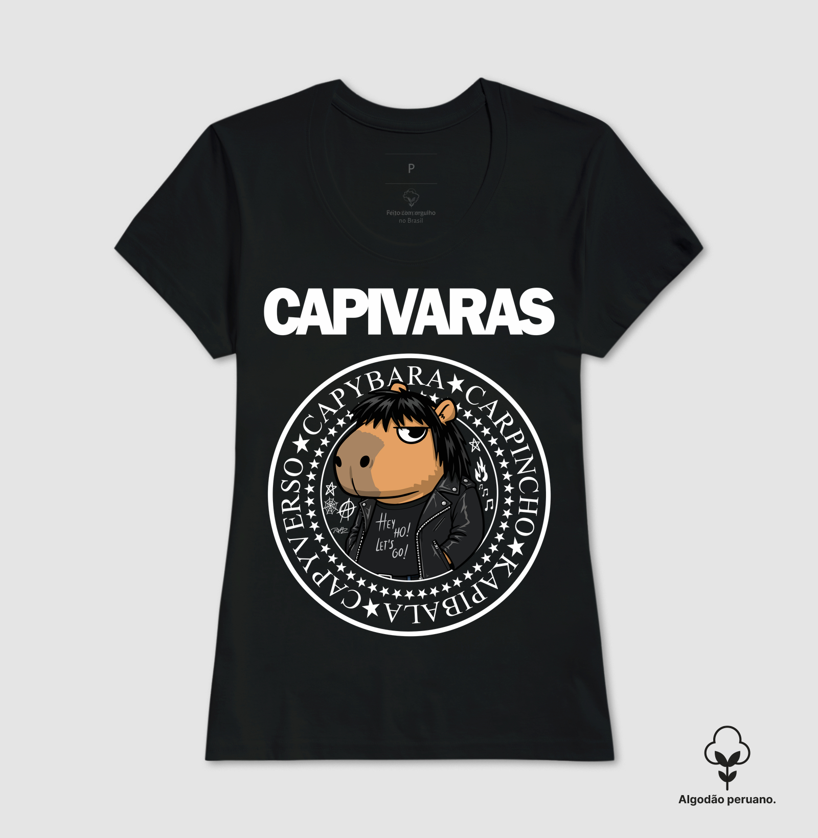 Capivara Punk rock - Imagem 5