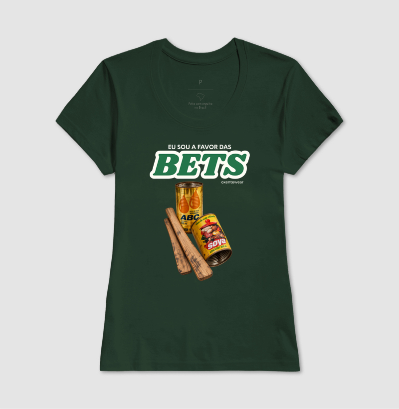 Camiseta Eu sou a favor das BETS | OxenteWear - Imagem 9
