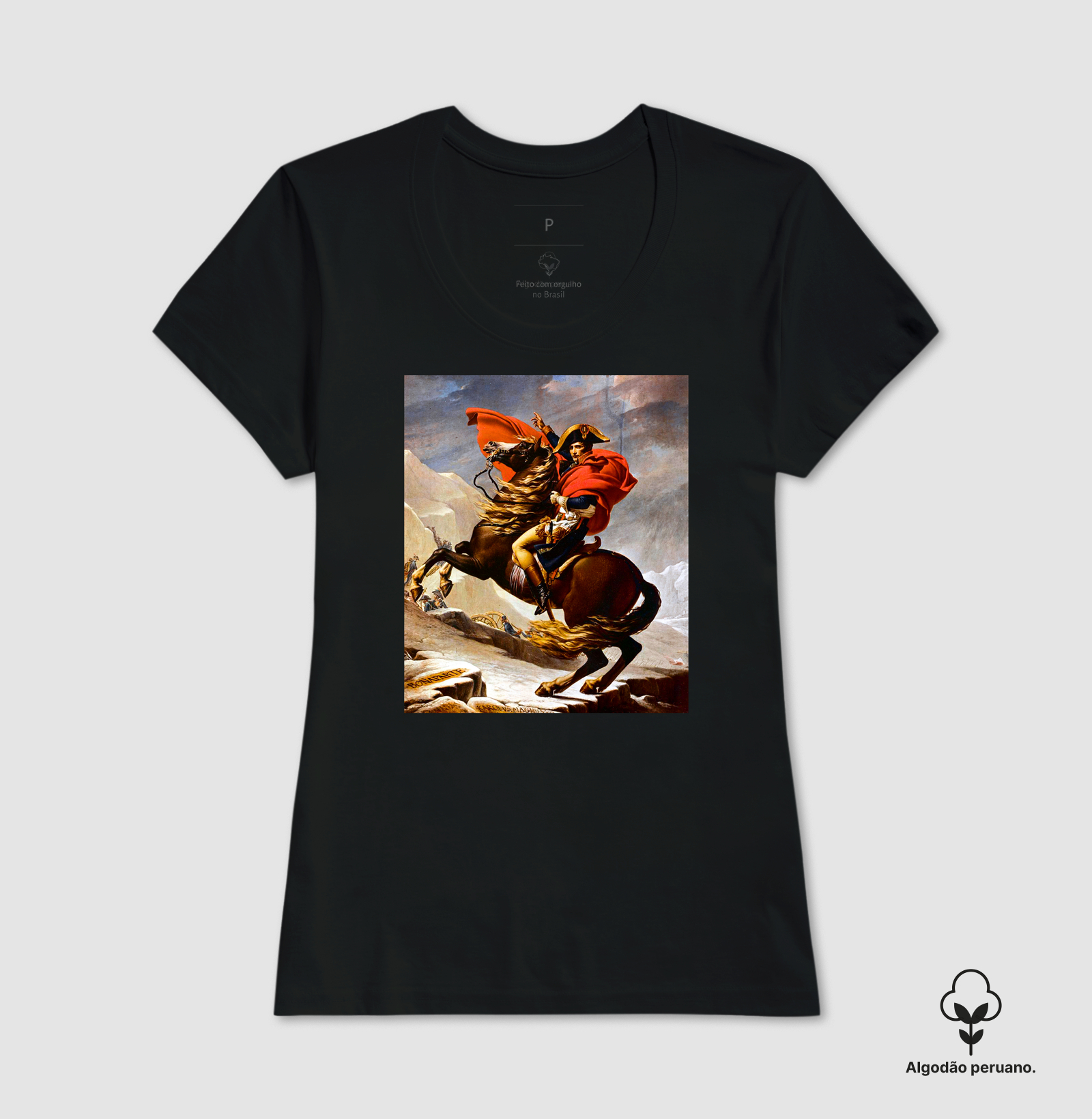 Napoleão Cruzando os Alpes – Jacques-Louis David | Império Napoleônico - Imagem 6