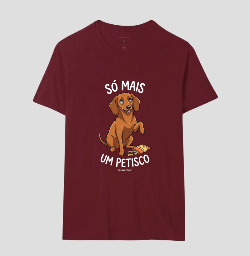 CAMISETA DACHSHUND SALSICHA PETISCO - Imagem 18