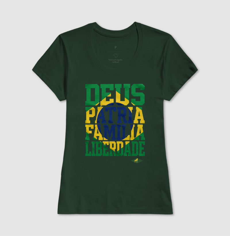 Camiseta Deus Pátria Família Liberdade — Filhos da Pátria - Imagem 9