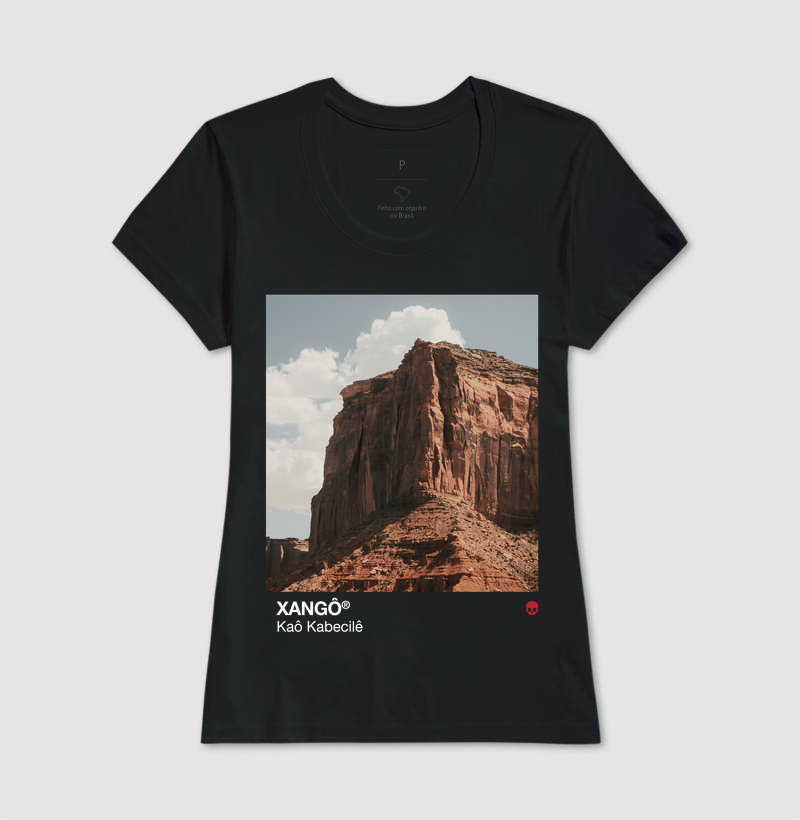 Camiseta Umbanda Orixá Xangô - Pedreira - Imagem 3
