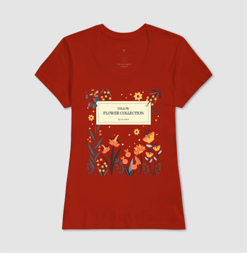 FLOR LARANJA - Imagem 11