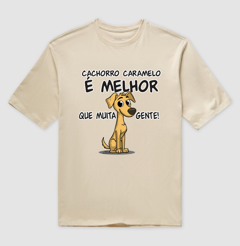 Camiseta Cachorro Caramelo - Imagem 3