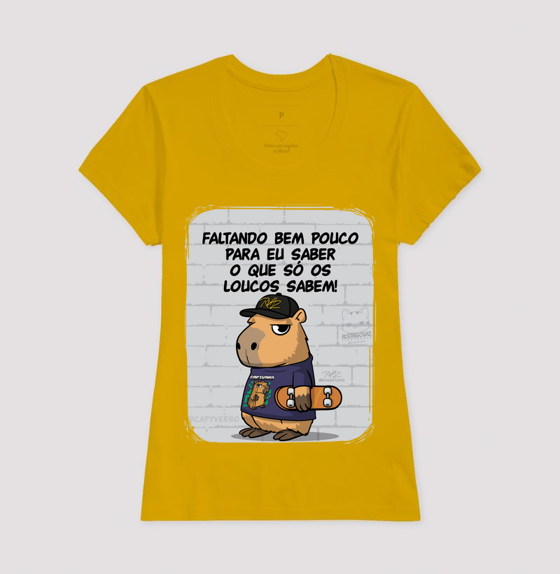 Camiseta Capivara só os loucos - Imagem 15