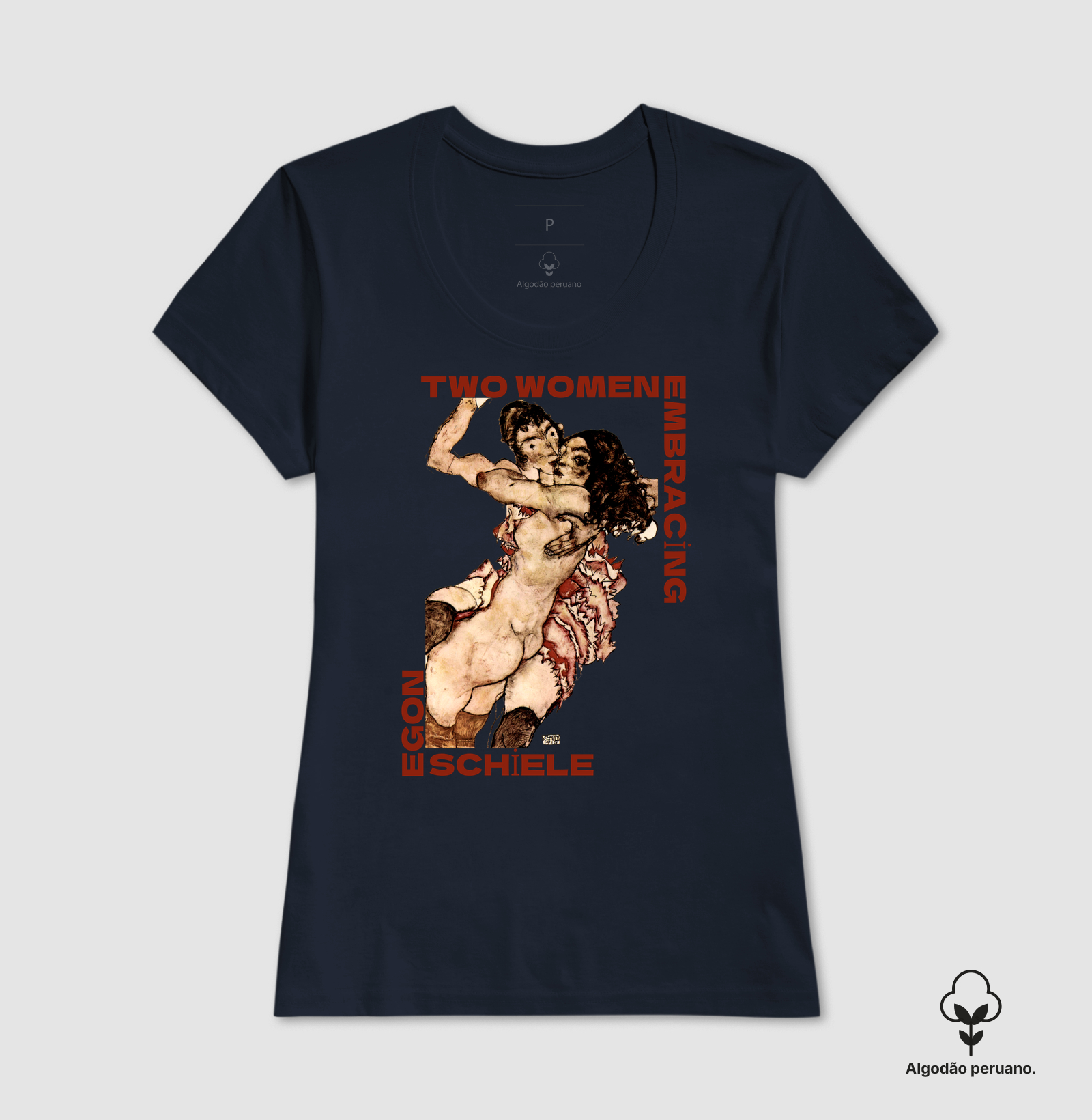 Duas mulheres se abraçando (1915) - Egon Schiele - Imagem 6
