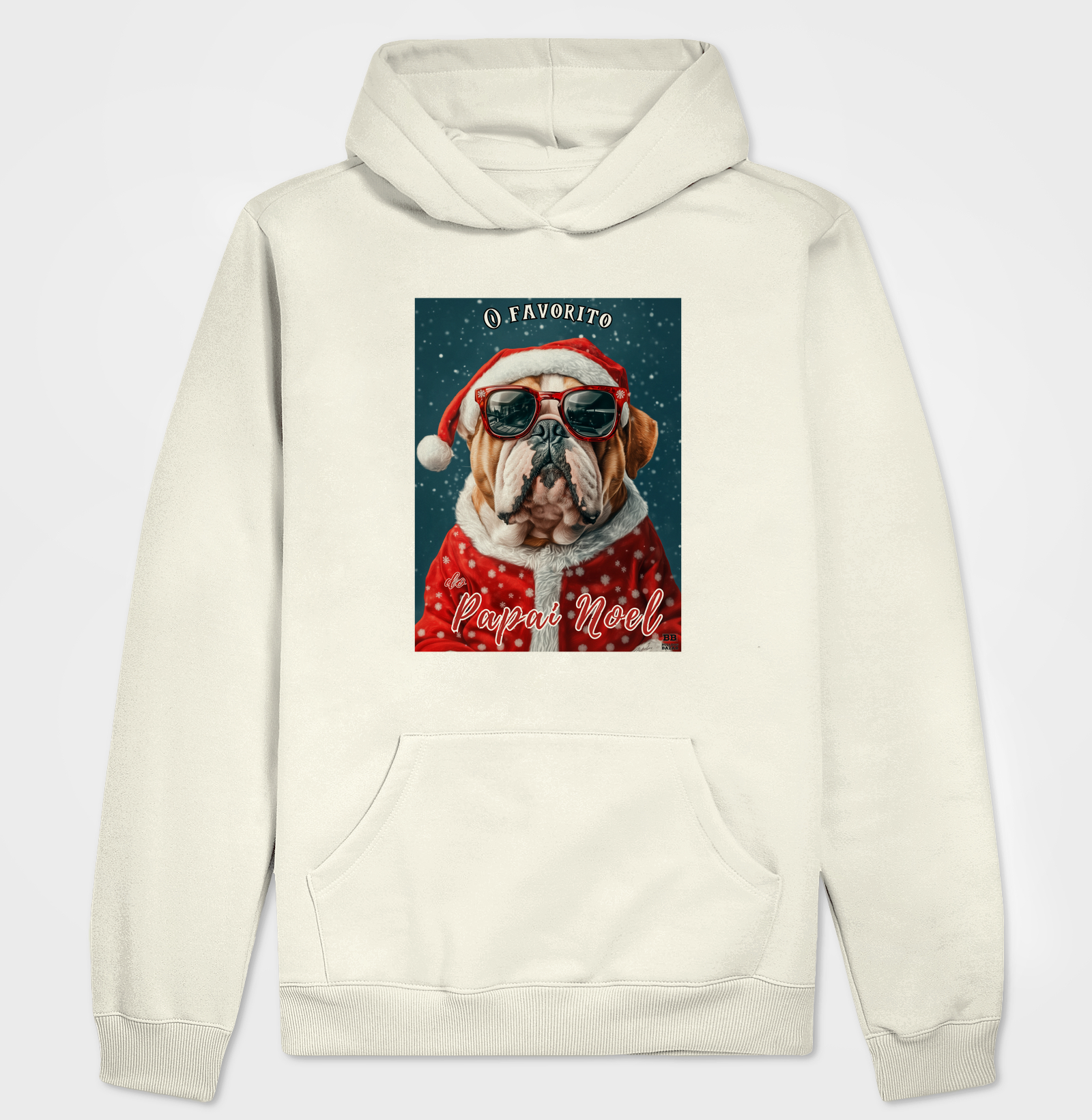 Moletom Bulldog Ingles "Favorito" - Hoodie Moletom