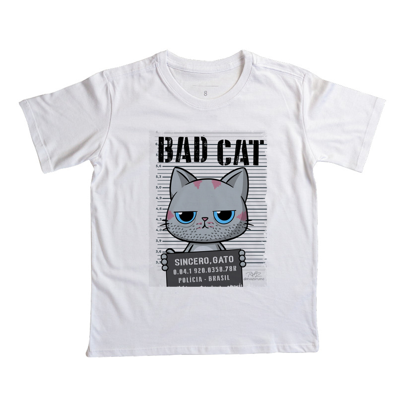 Camiseta Bad Cat - Imagem 2
